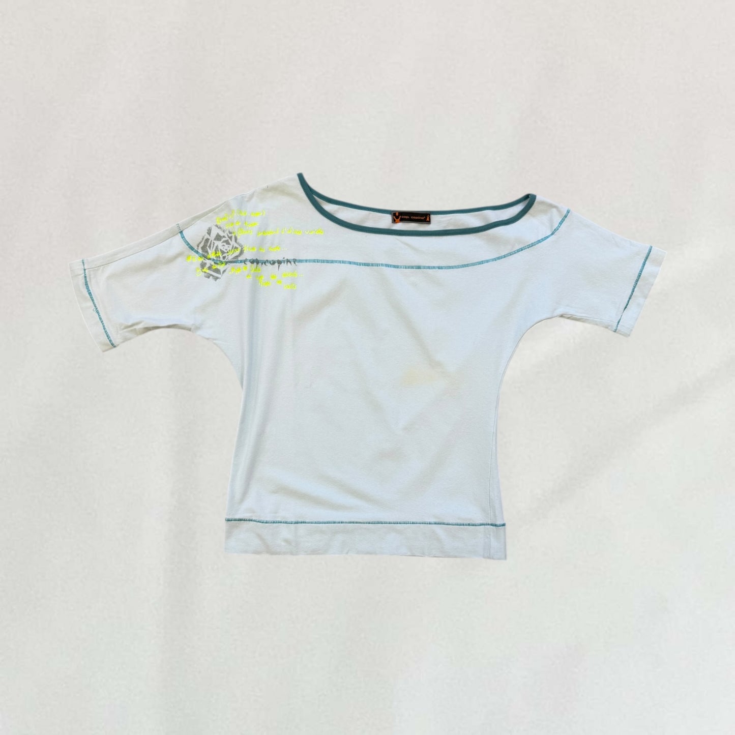 Cop Copine off the shoulder T-shirt