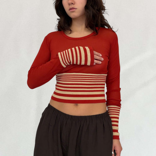 Jean Paul Gaultier mesh top