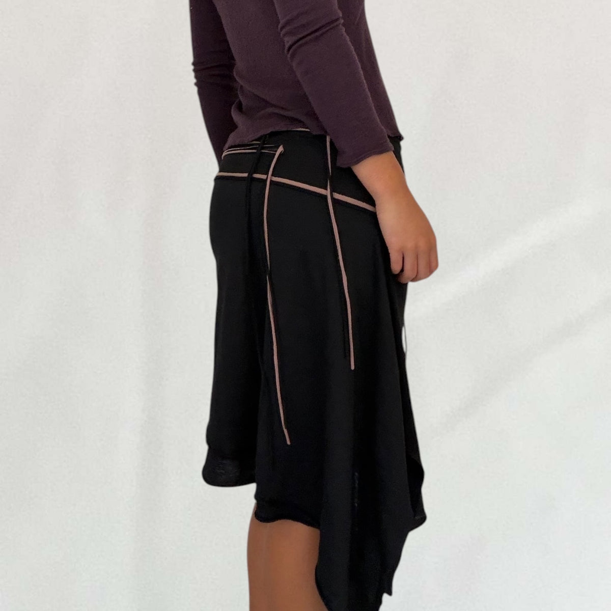 Cop Copine asymmetric skirt