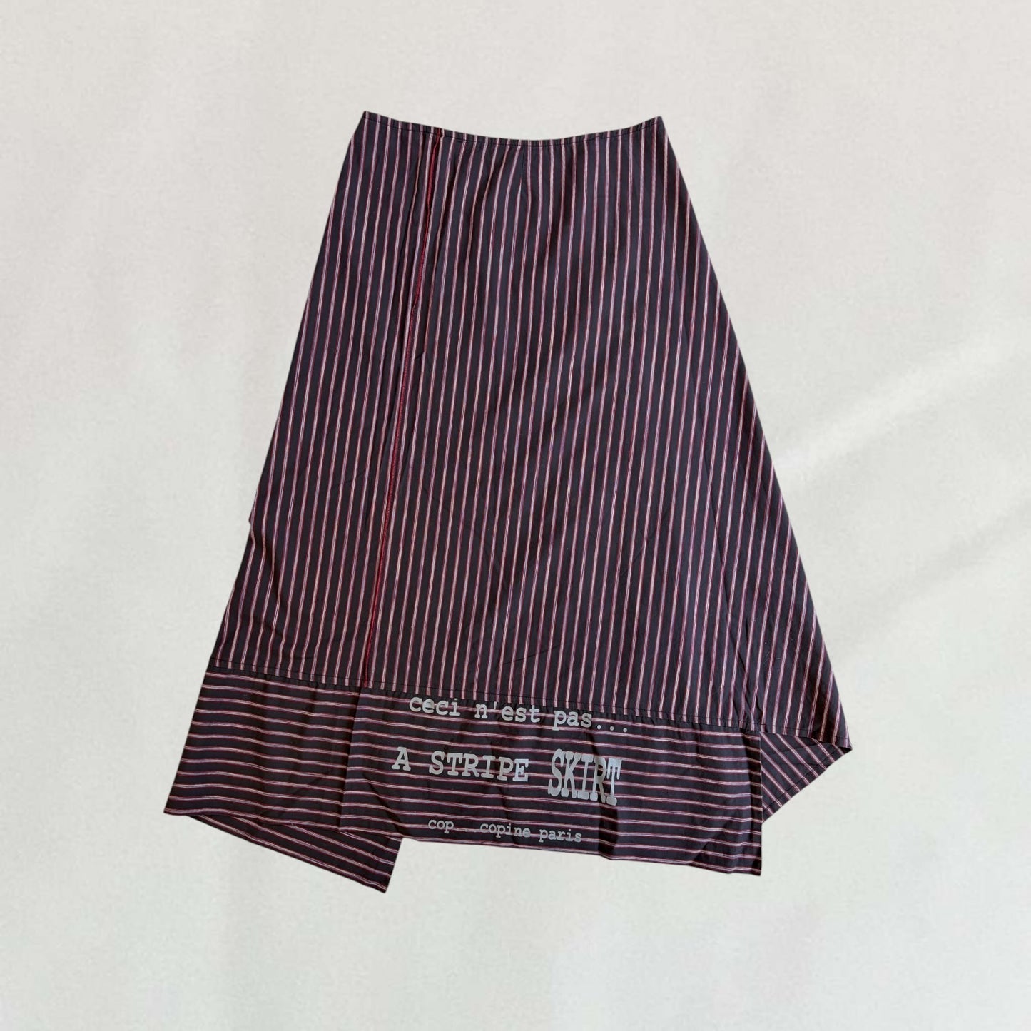 Cop Copine pinstripe skirt