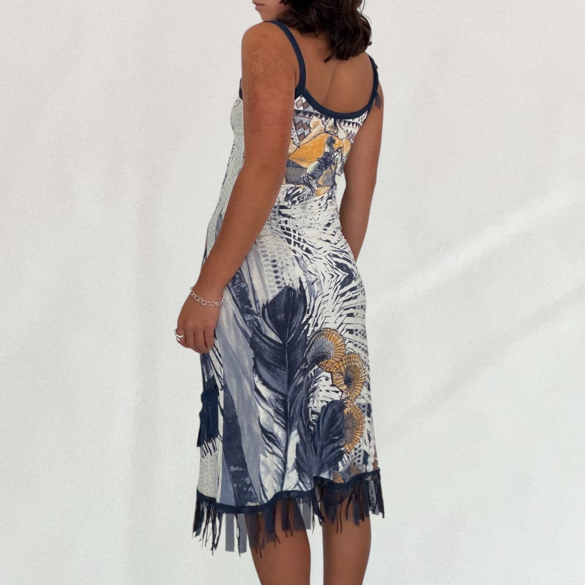 Save The Queen graphic dress