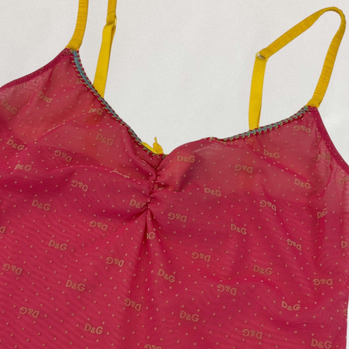 Dolce & Gabbana polka dot cami