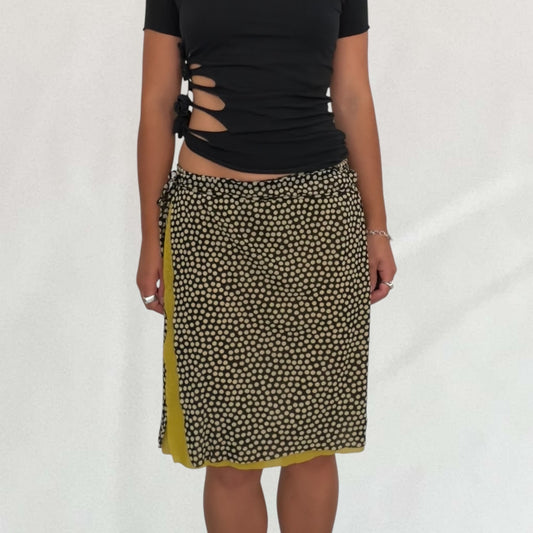 Jean Paul Gaultier polka dot skirt
