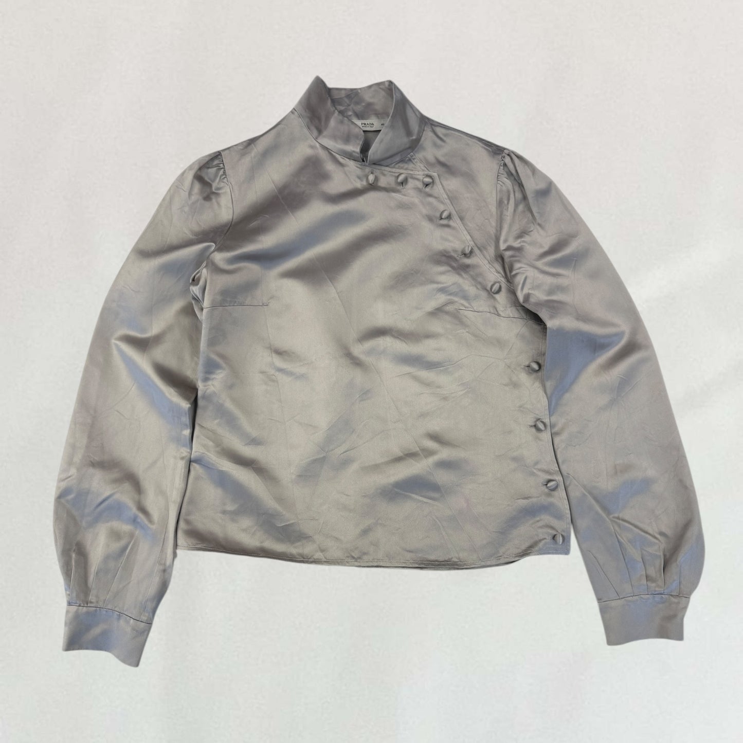 Prada asymmetric shirt