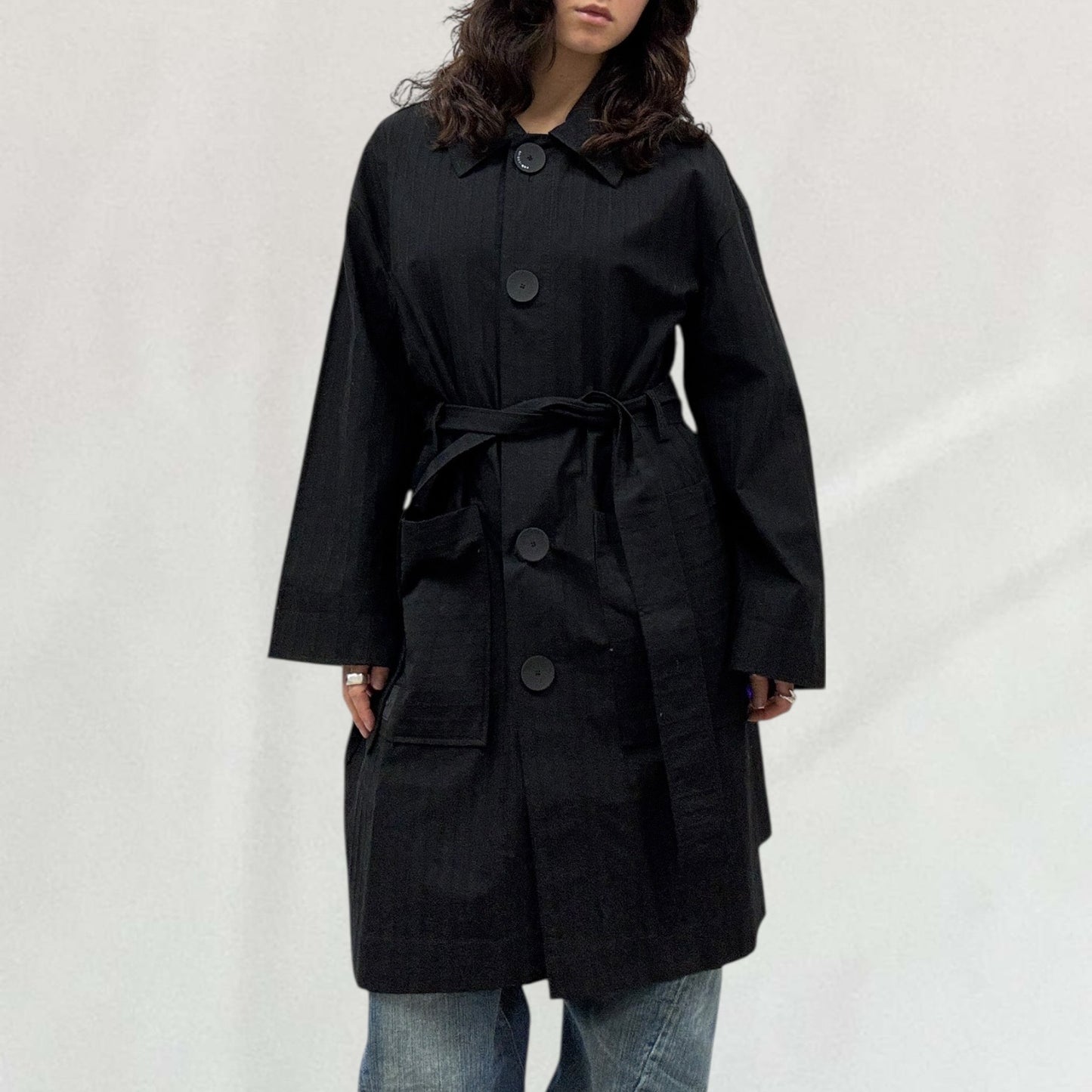 Cop Copine button up trench