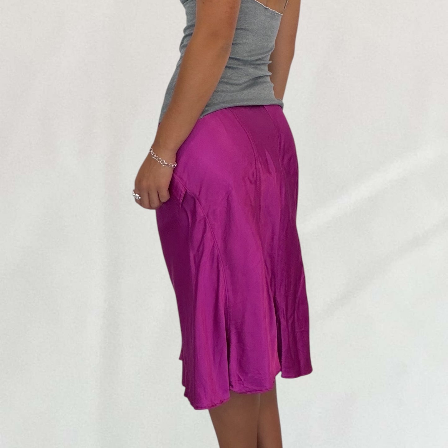 Miu Miu satin skirt