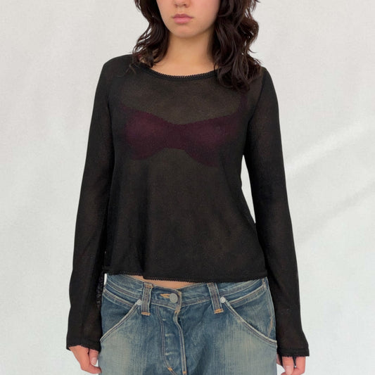 Miu Miu sheer top