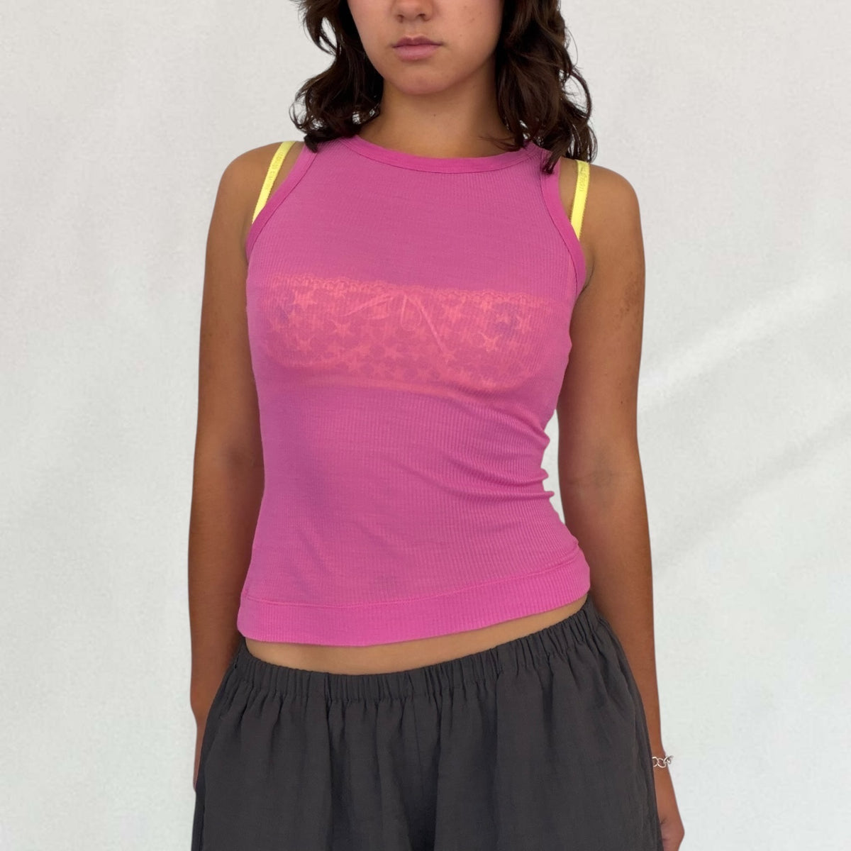 Diesel semi sheer top