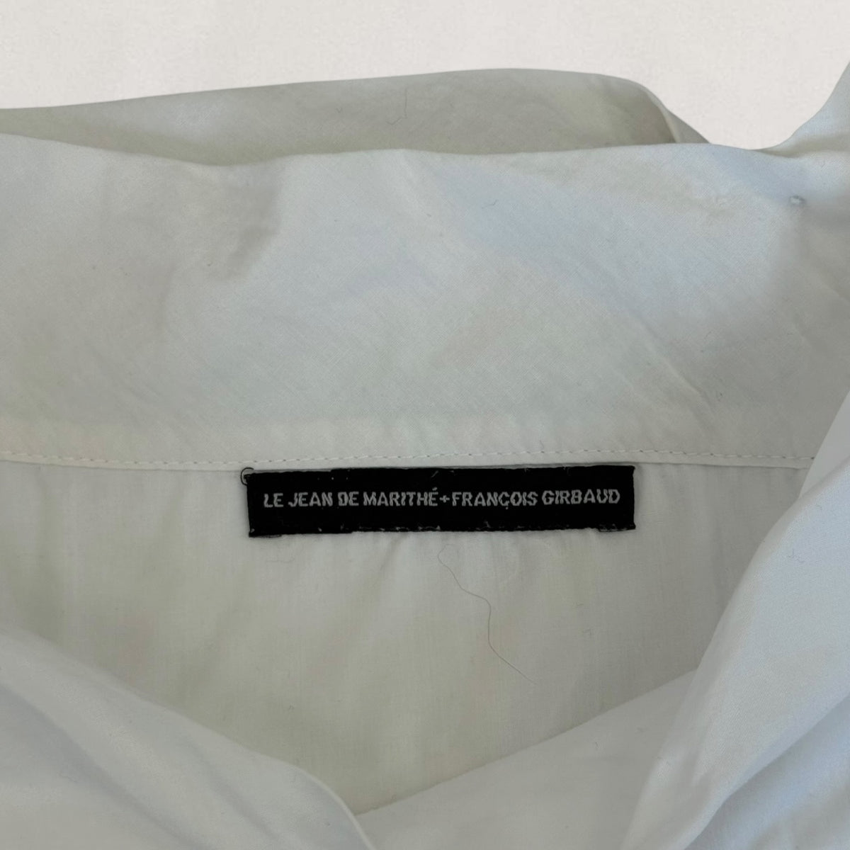 Marithé + François Girbaud ruched blouse