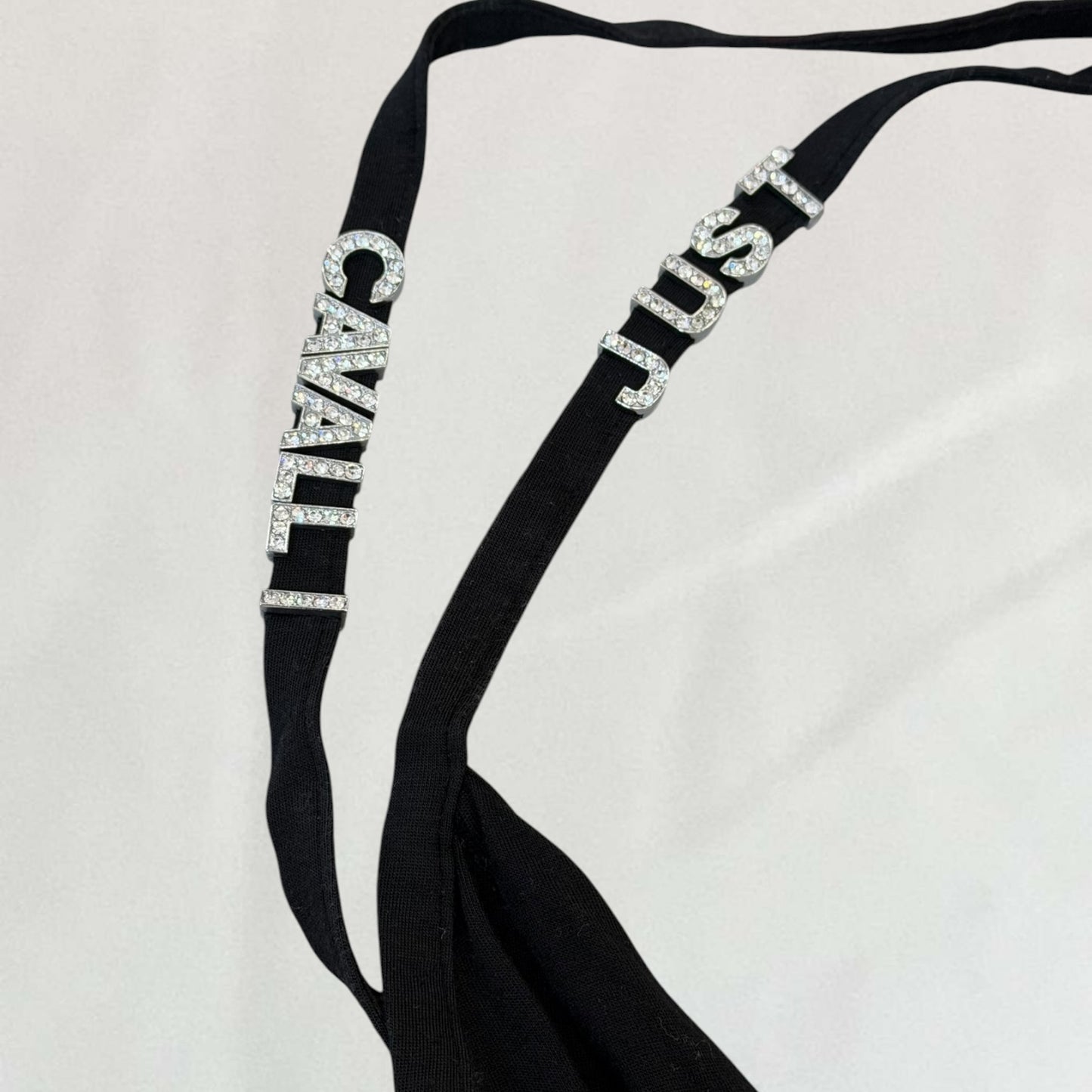 Roberto Cavalli cowl neck dress