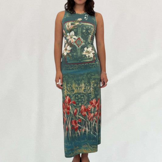 Save The Queen graphic print dress