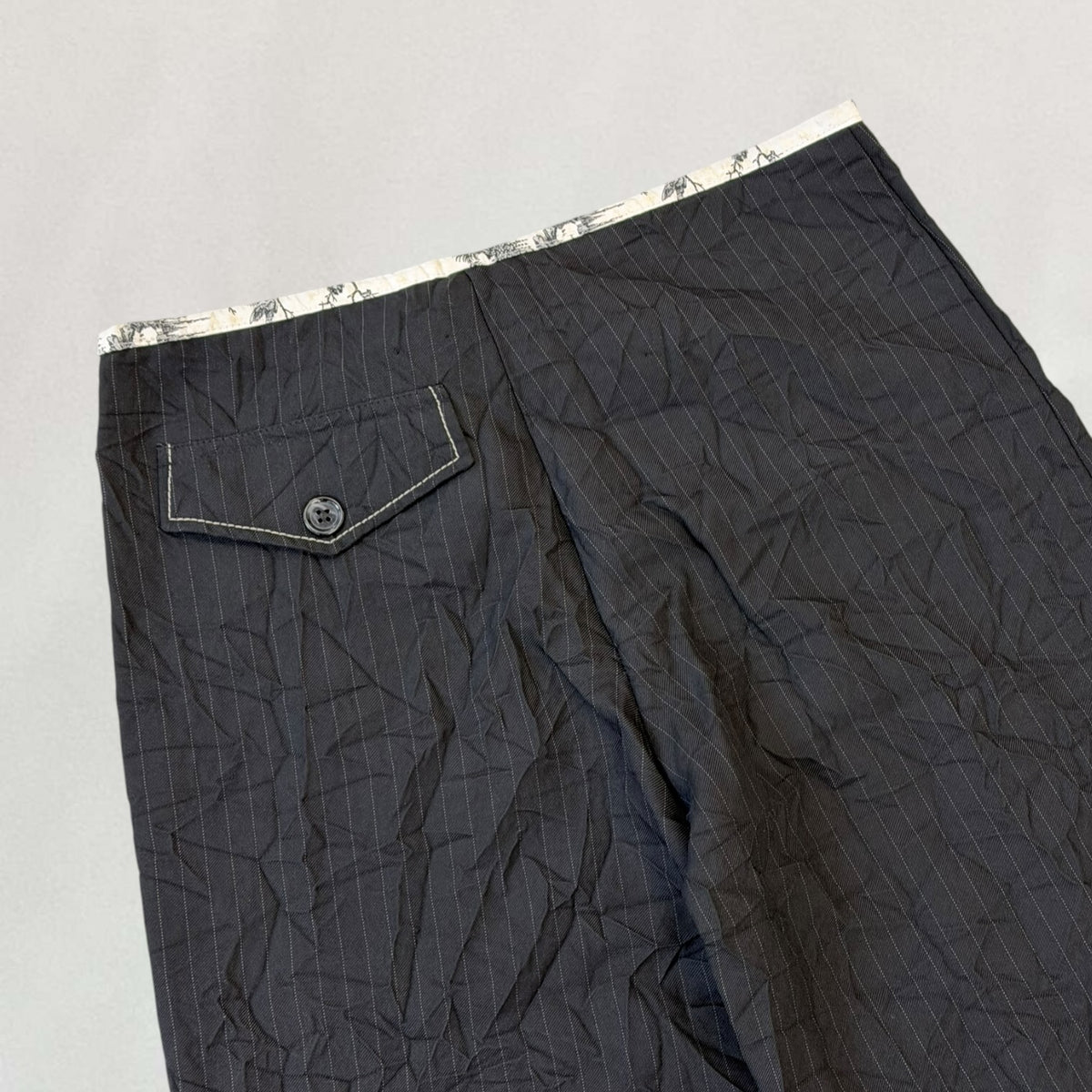 Cop Copine crinkled trousers