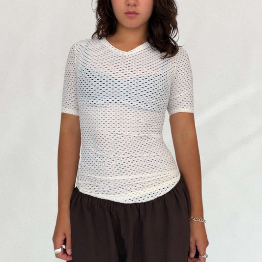 Jean Paul Gaultier netted T-shirt
