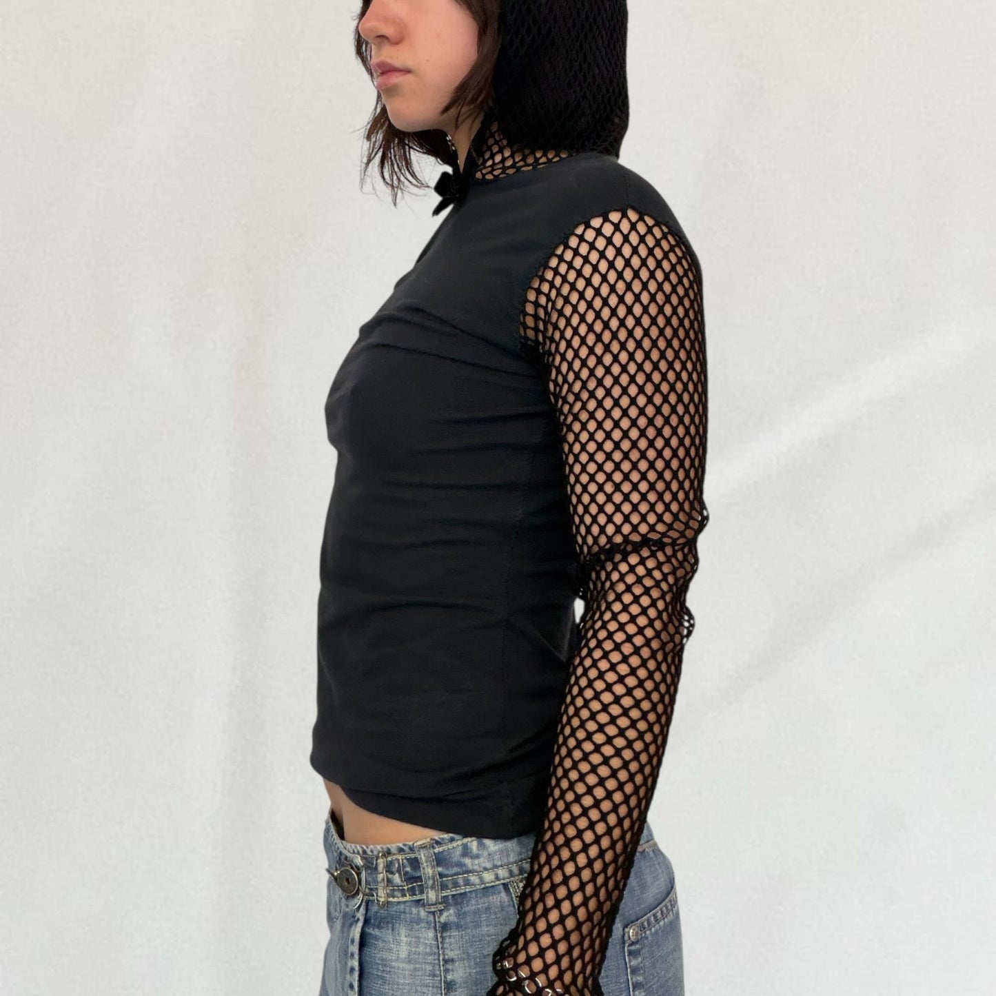 Jean Paul Gaultier netted top