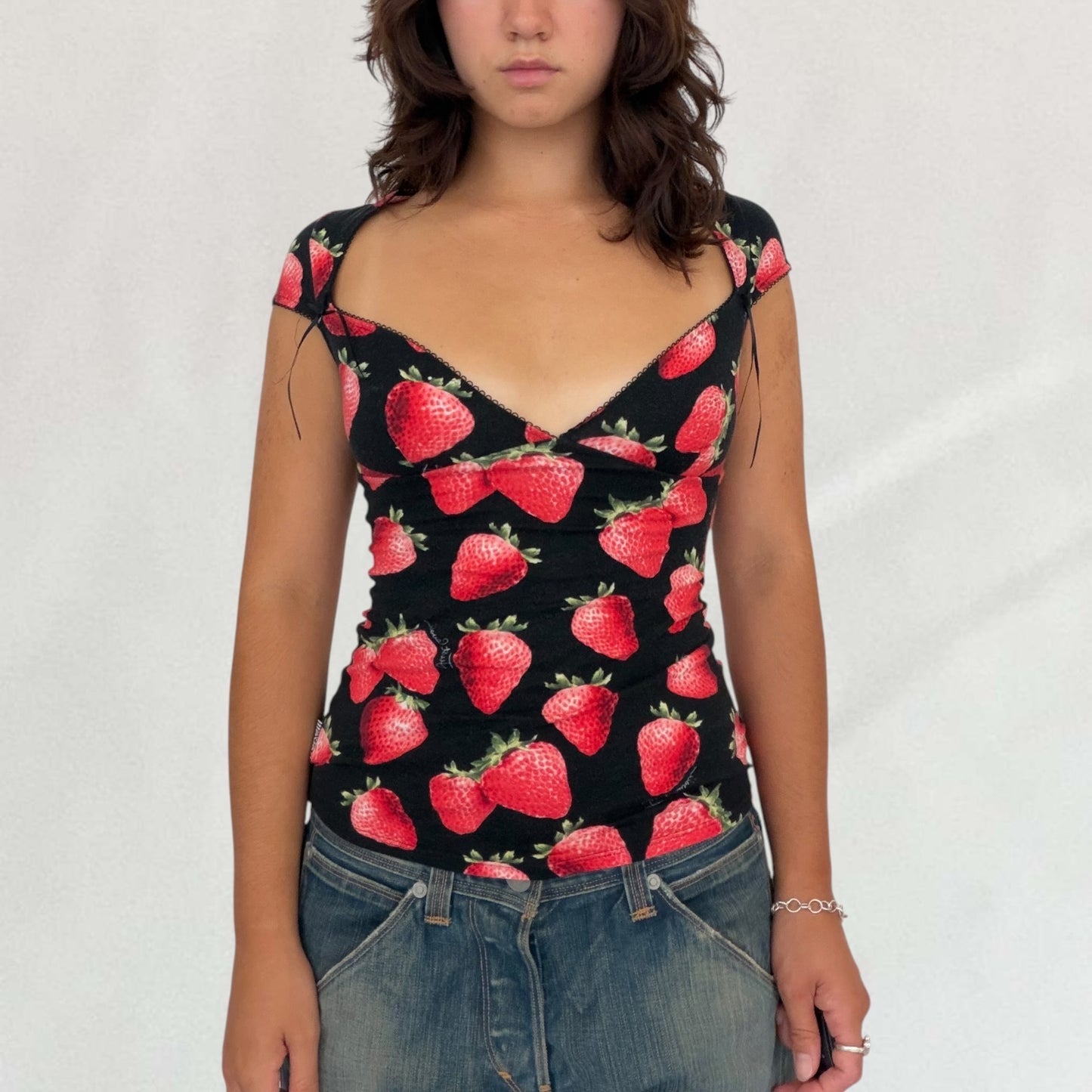 Roberto Cavalli strawberry T-shirt