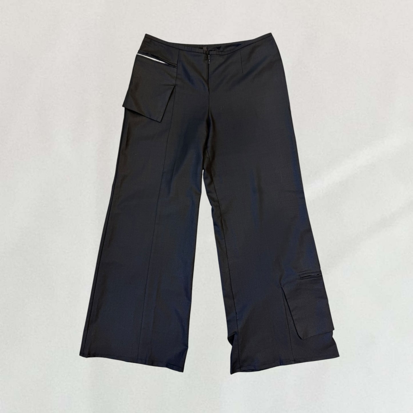 Cop Copine pouch detail trousers