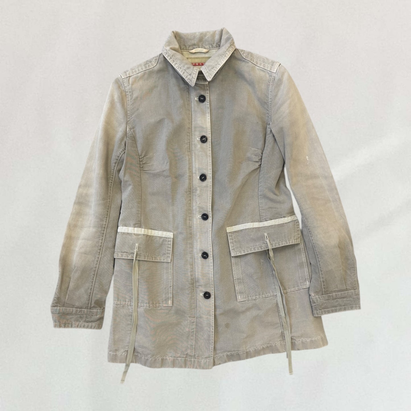 Prada button-up trench
