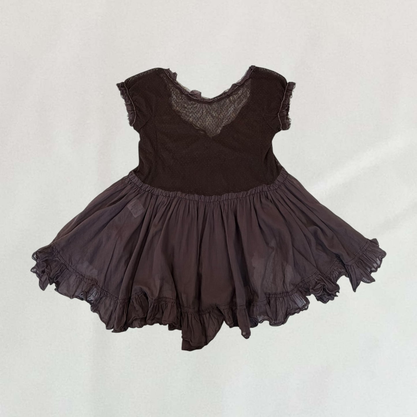Marithé + François Girbaud ruffle blouse