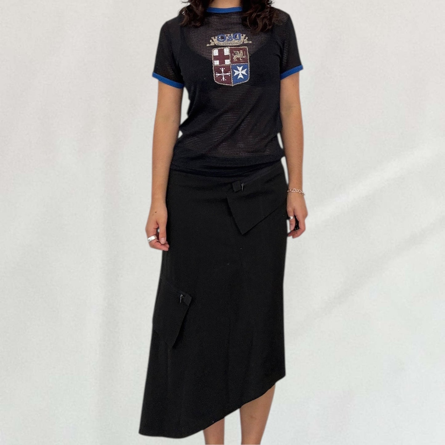 Cop Copine asymmetric skirt