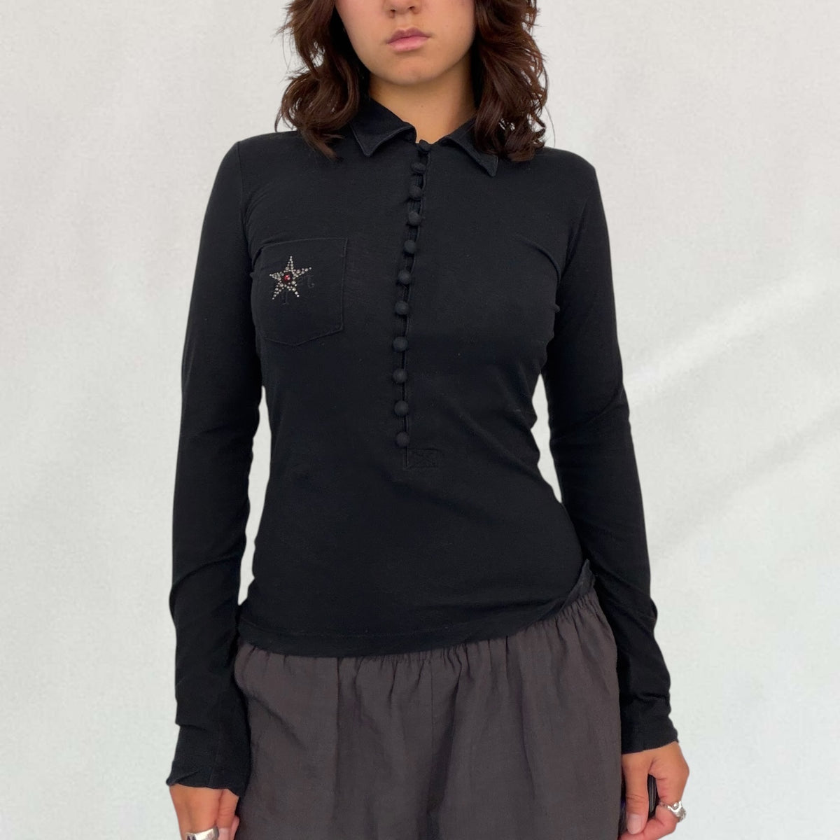 Jean Paul Gaultier long sleeve top