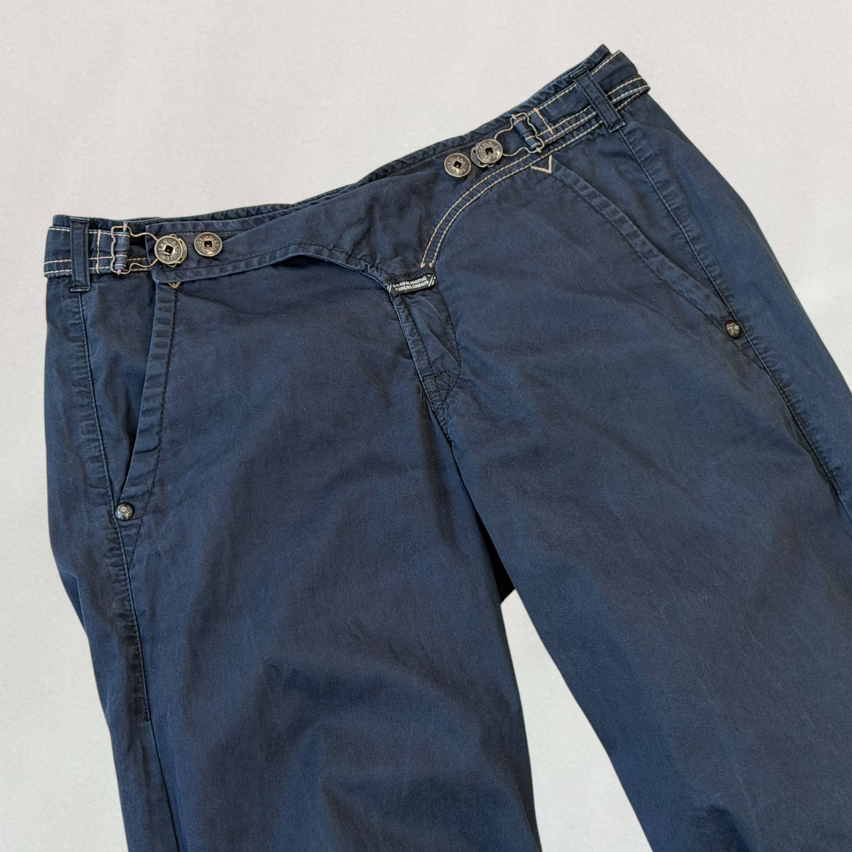 Marithé + François Girbaud buckle trousers