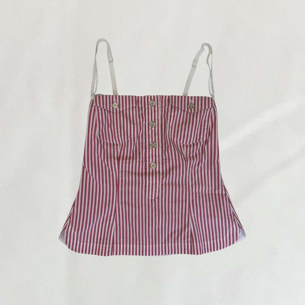 Dolce & Gabbana pinstripe fitted cami top