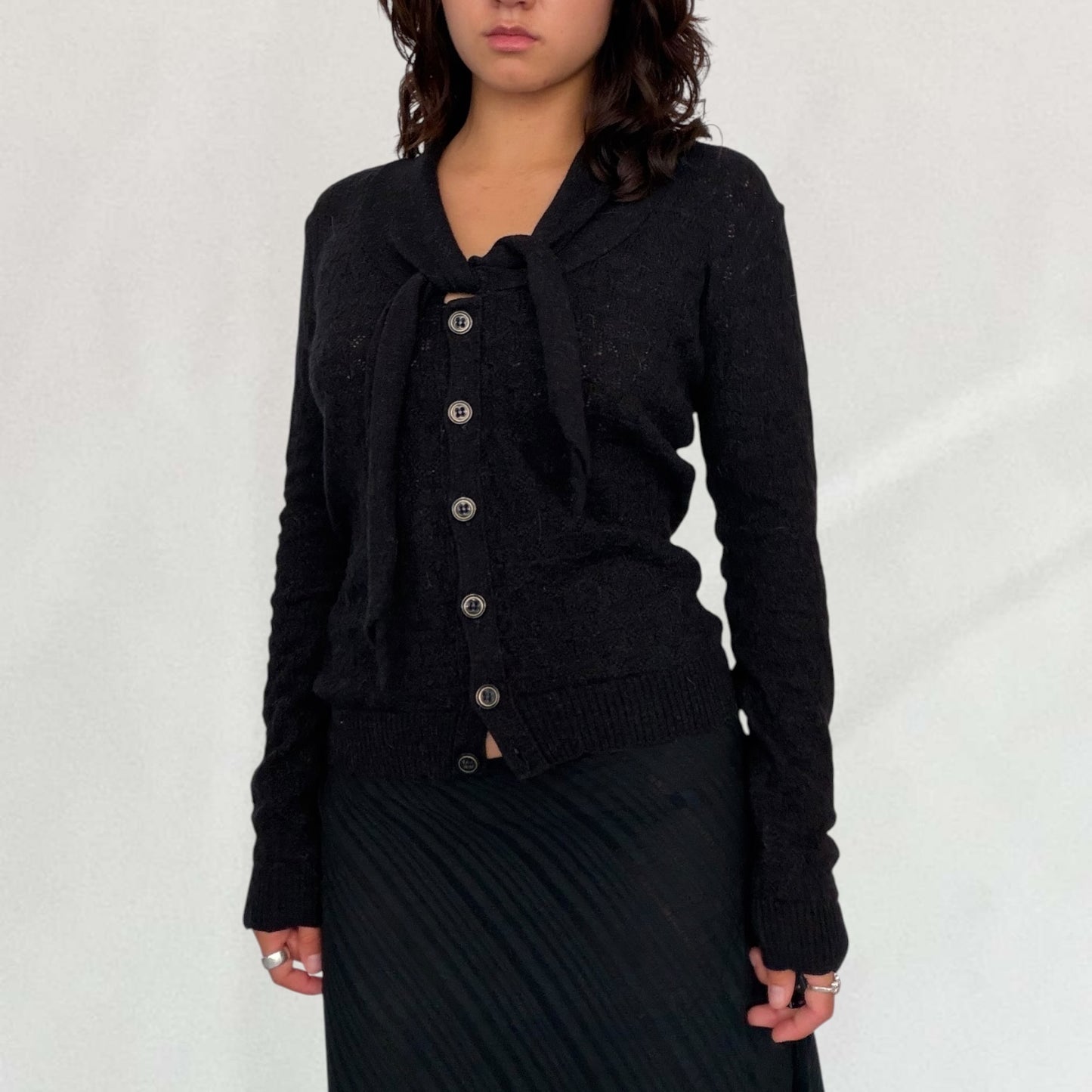 Dolce & Gabbana scarf cardigan