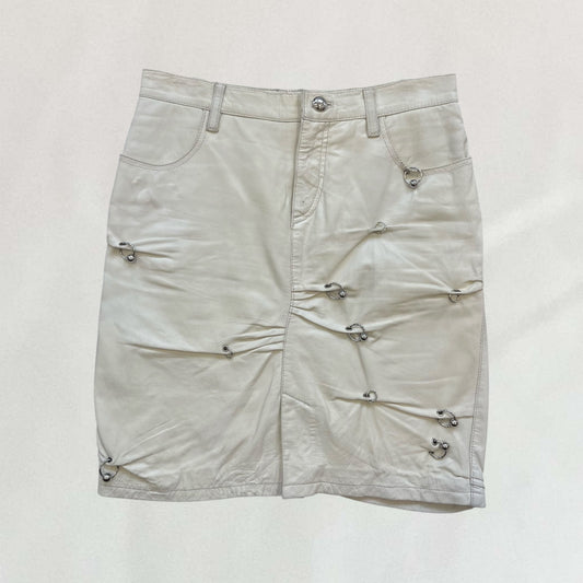 Moschino piercing skirt