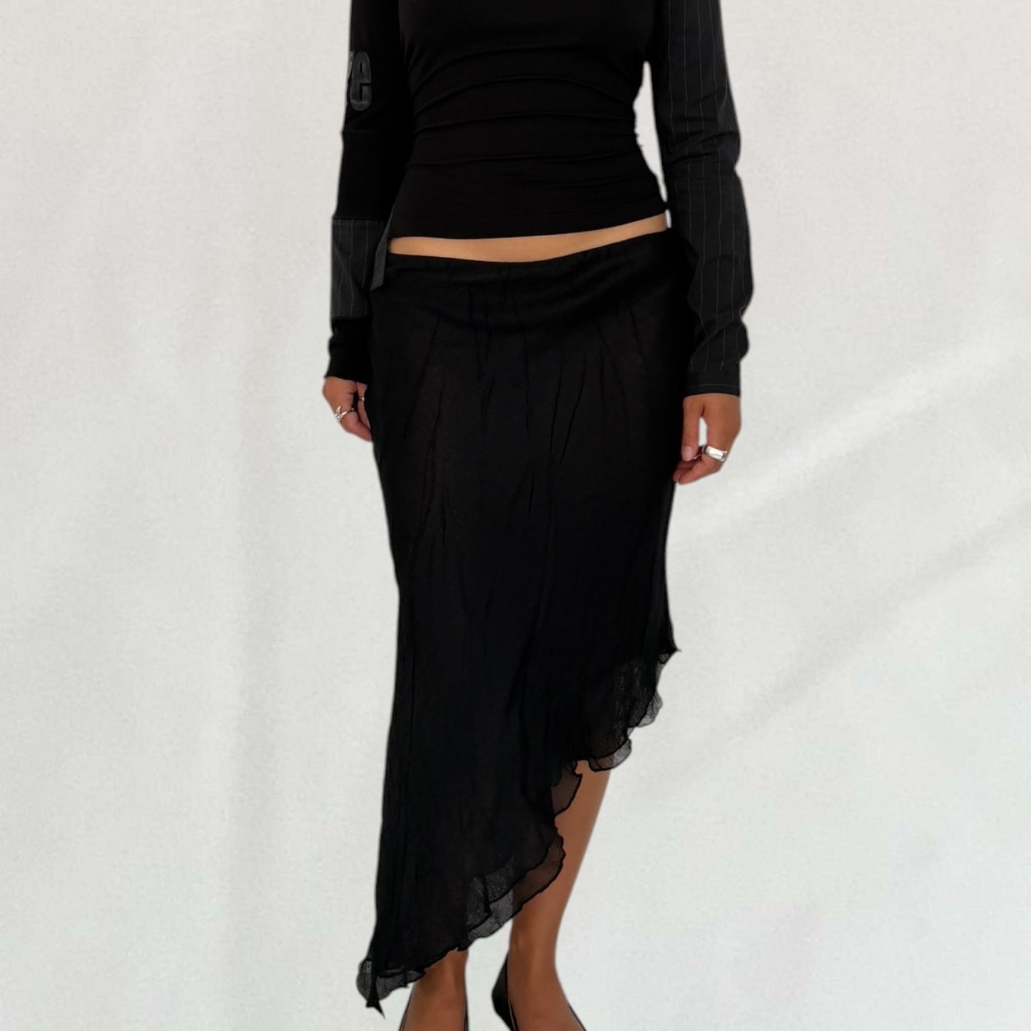 Roberto Cavalli asymmetric skirt