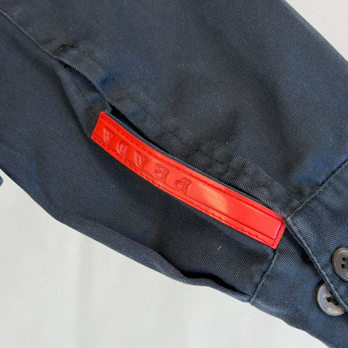 Prada asymmetric jacket