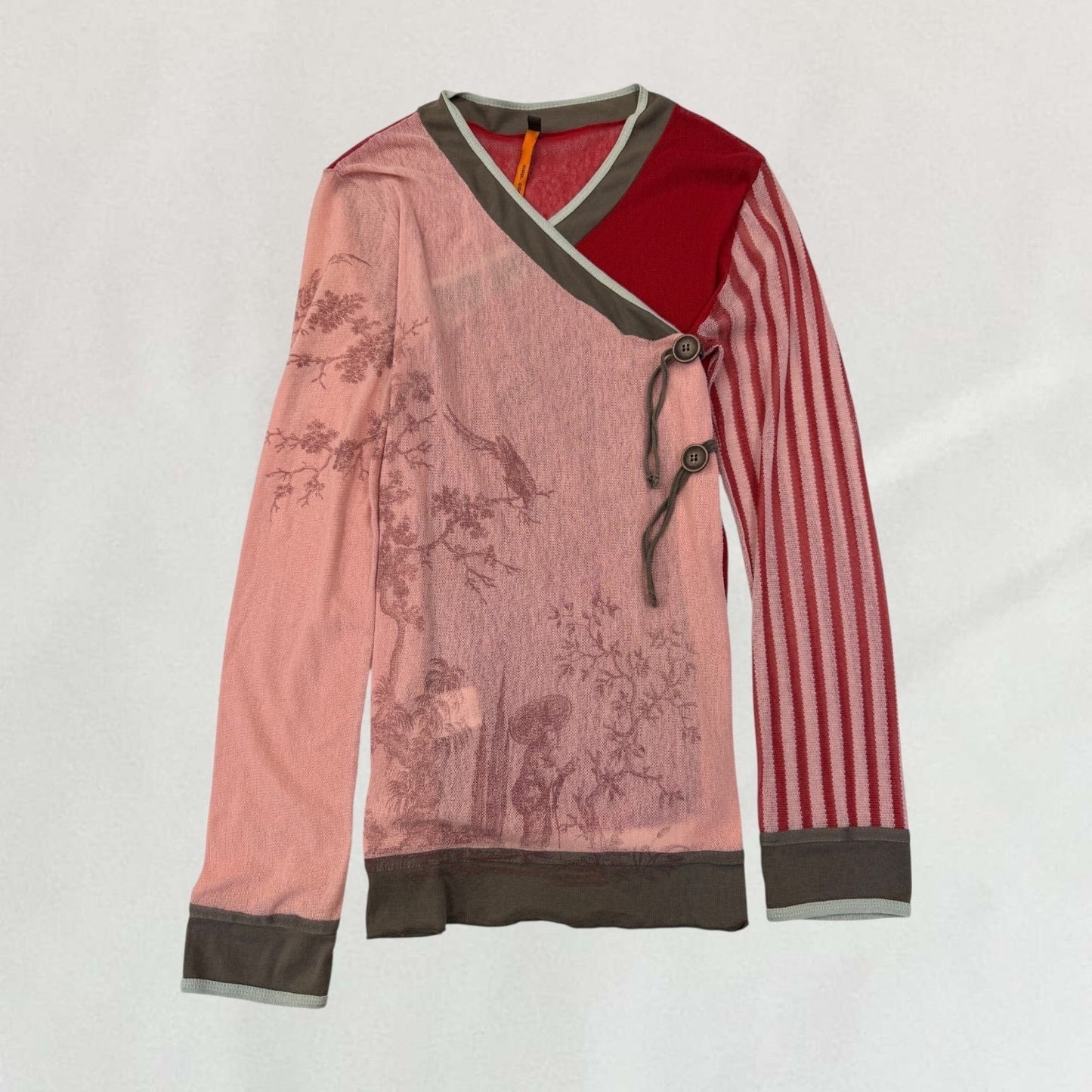 Cop Copine wrap top