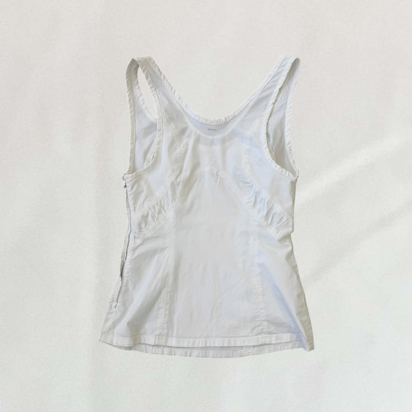 Prada fitted tank
