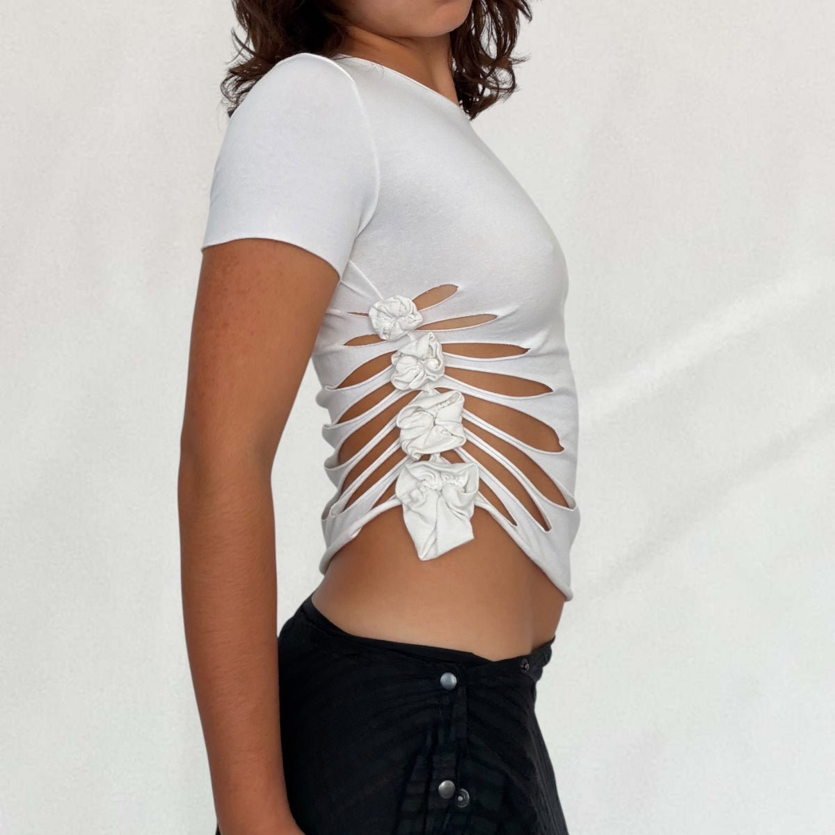 Jean Paul Gaultier cut out T-shirt