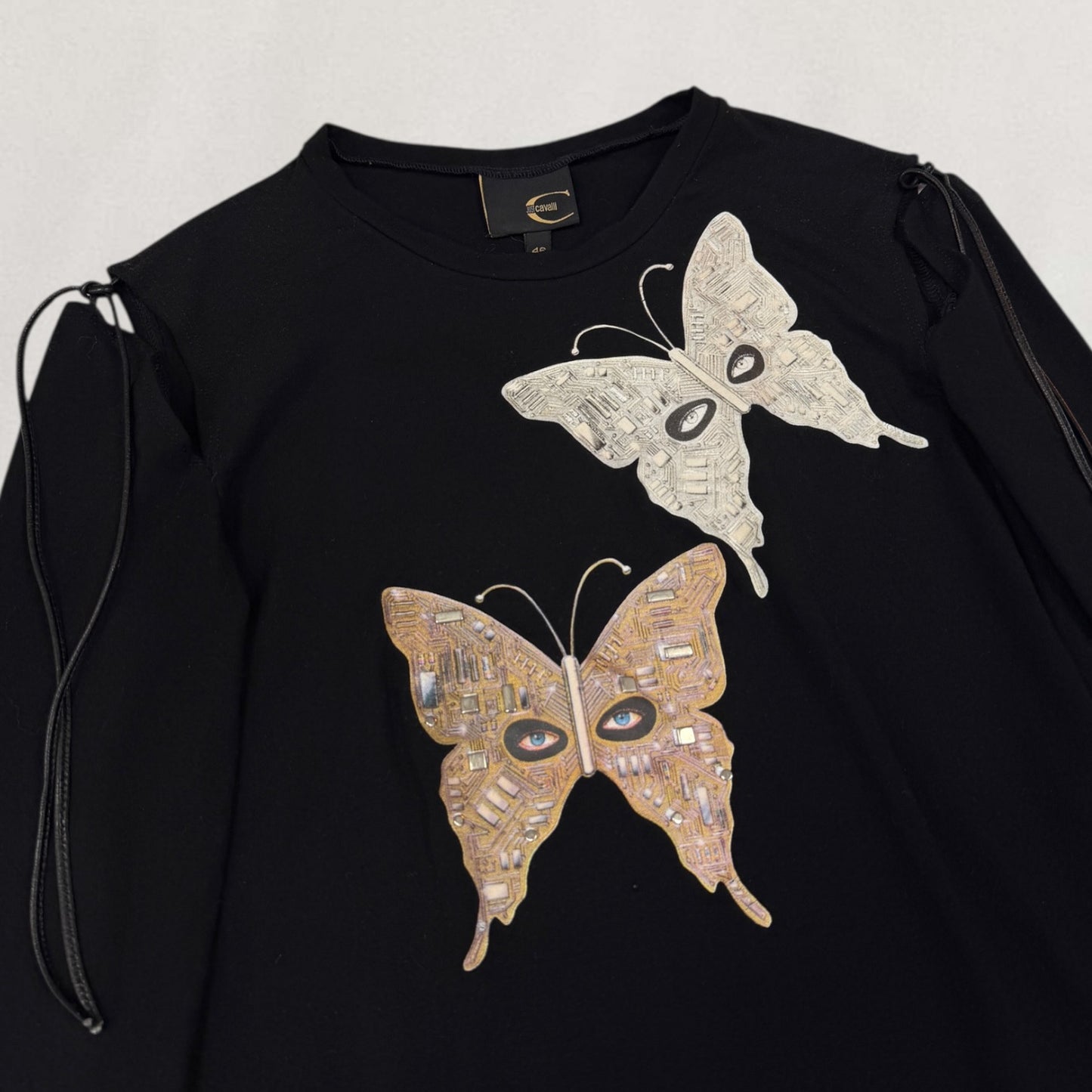 Roberto Cavalli moth top