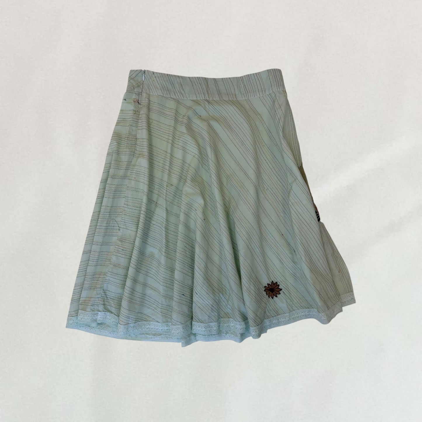 Custo Barcelona striped skirt