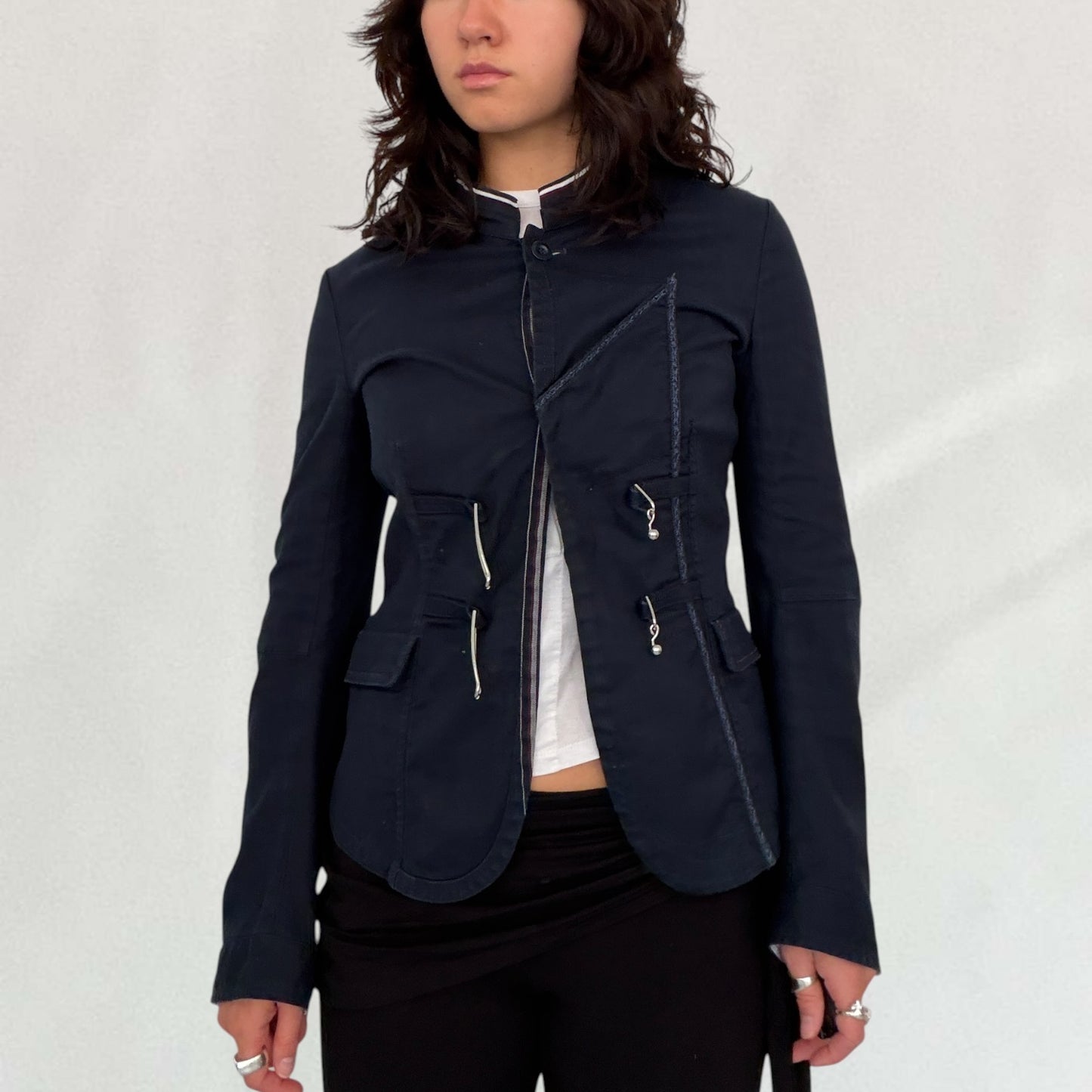 Marithé + François Girbaud clip jacket