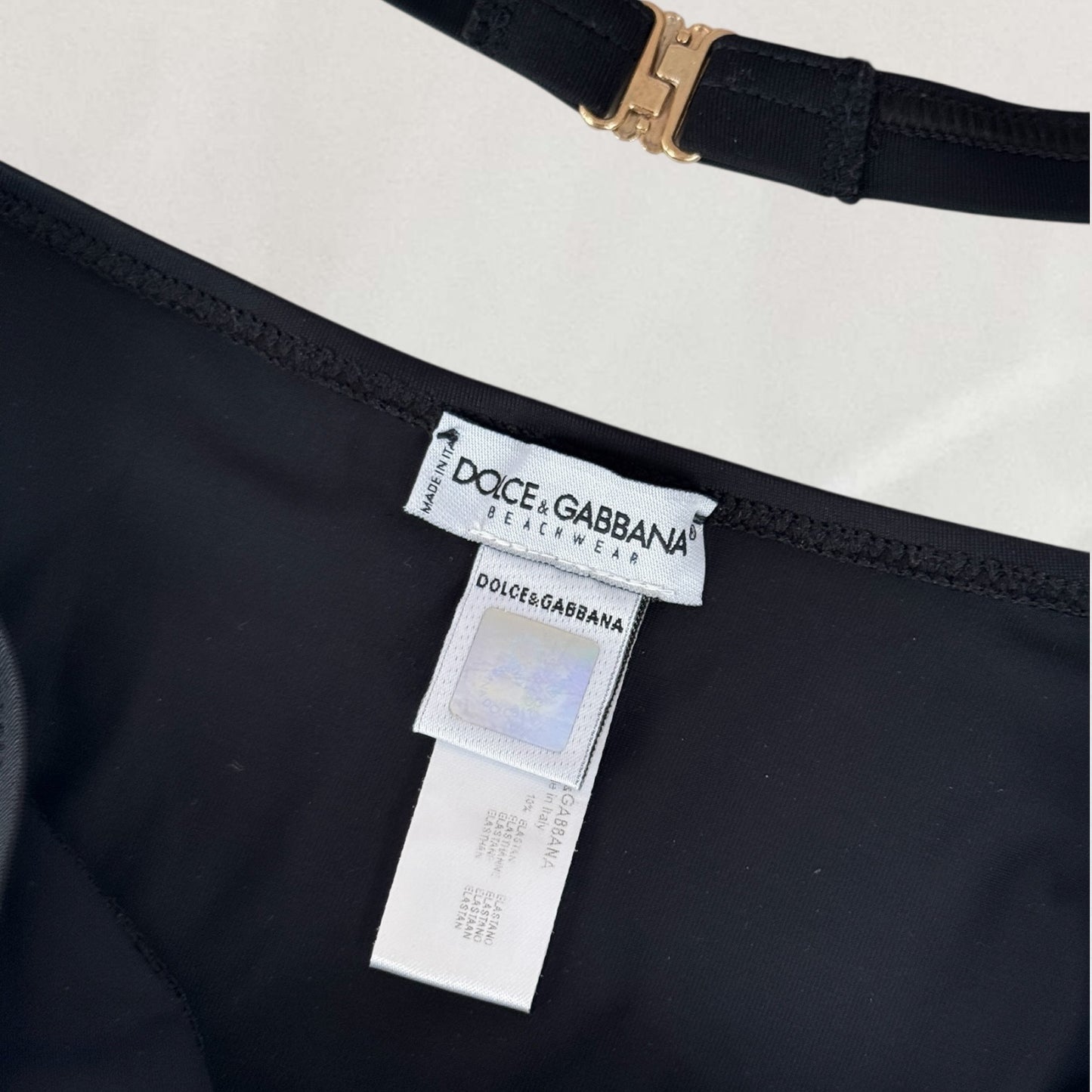 Dolce & Gabbana halter neck bikini