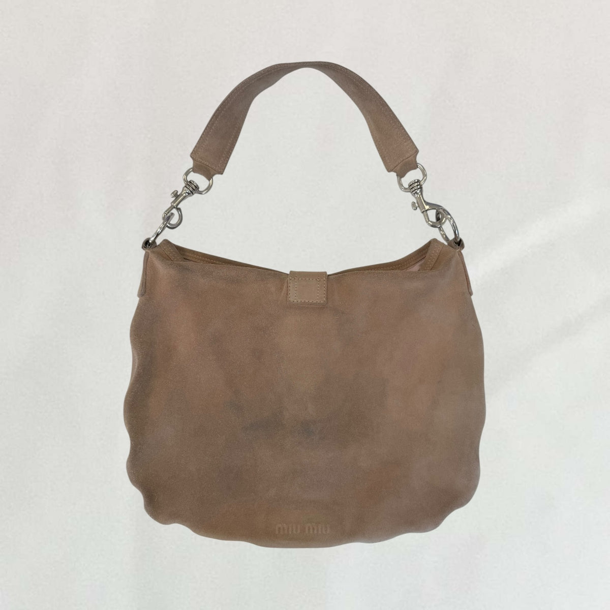 Miu Miu suede bag