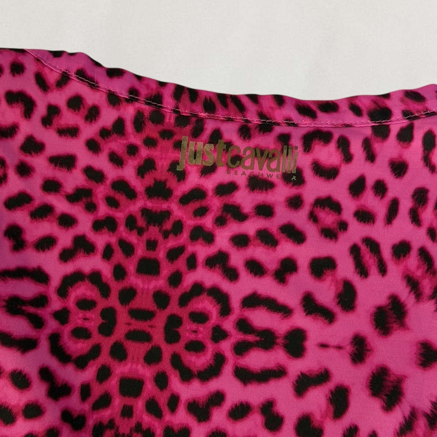 Roberto Cavalli leopard print vest