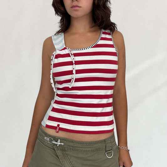 Miss Sixty striped vest