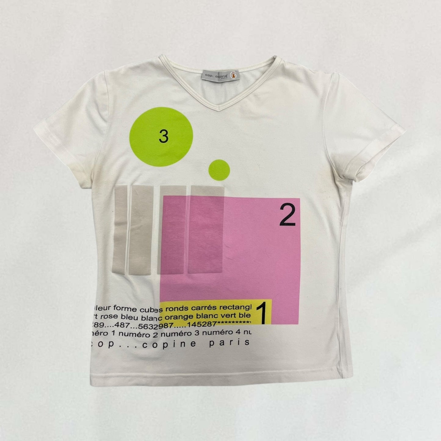 Cop Copine V-neck T-shirt