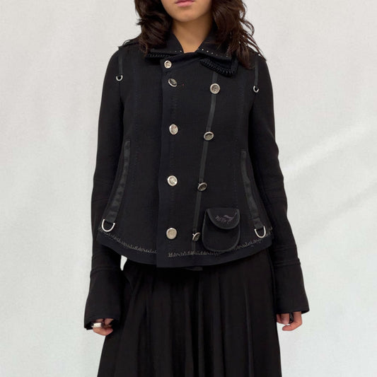 Marithé + François Girbaud double breasted jacket