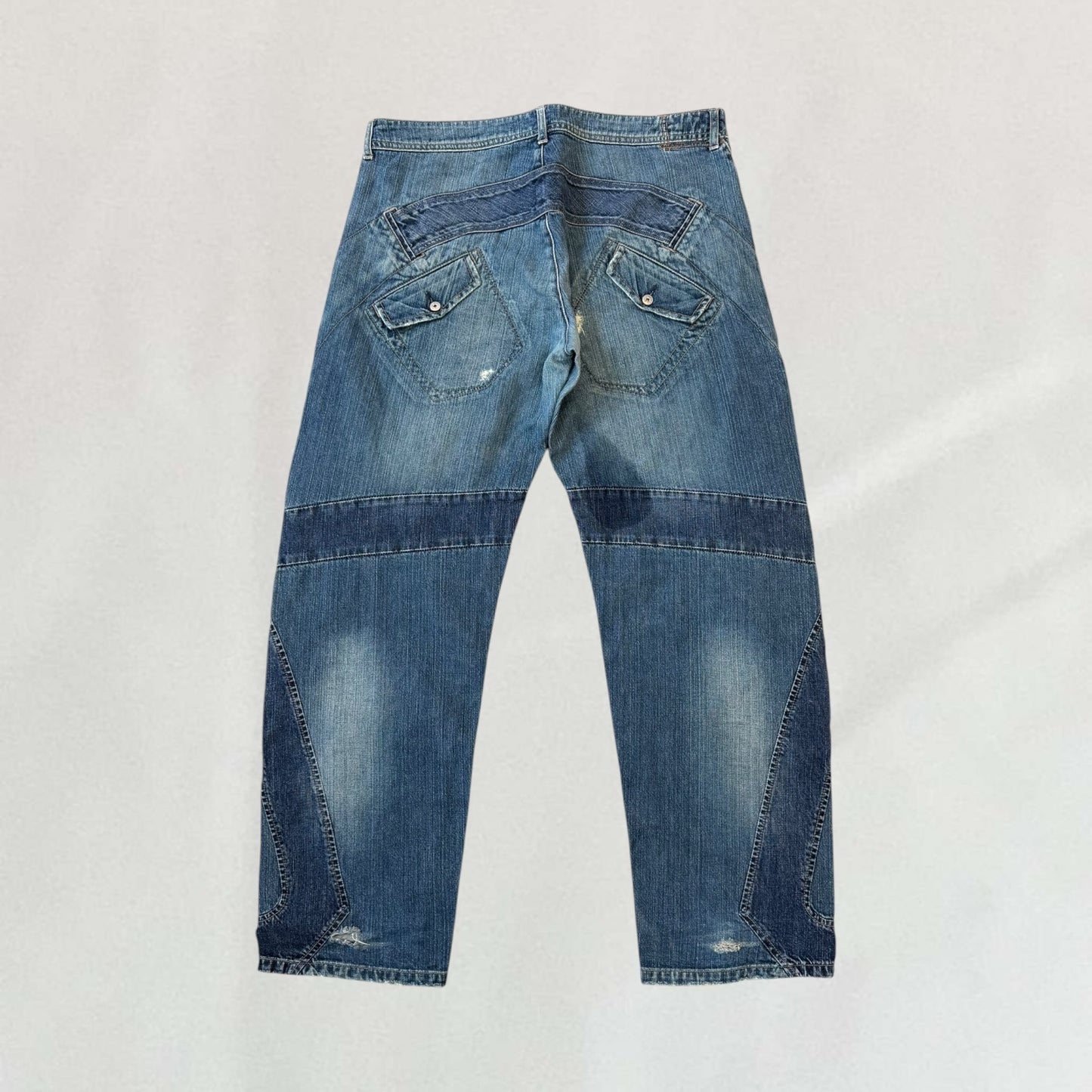 Marithé + François Girbaud wide leg jeans