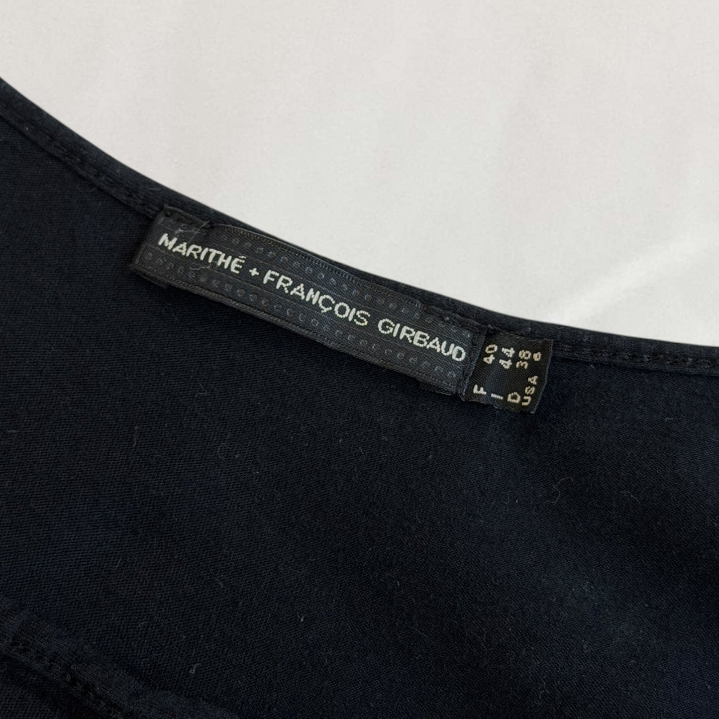 Marithé + François Girbaud drop waist dress