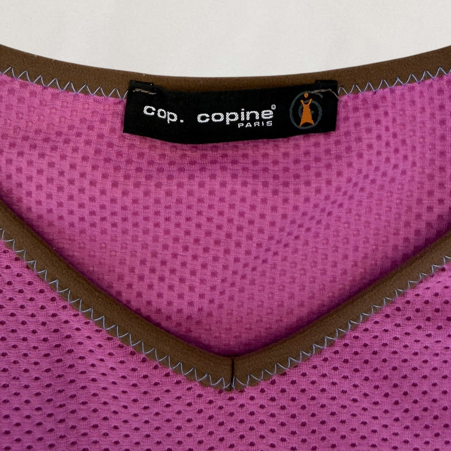 Cop Copine netted T-shirt