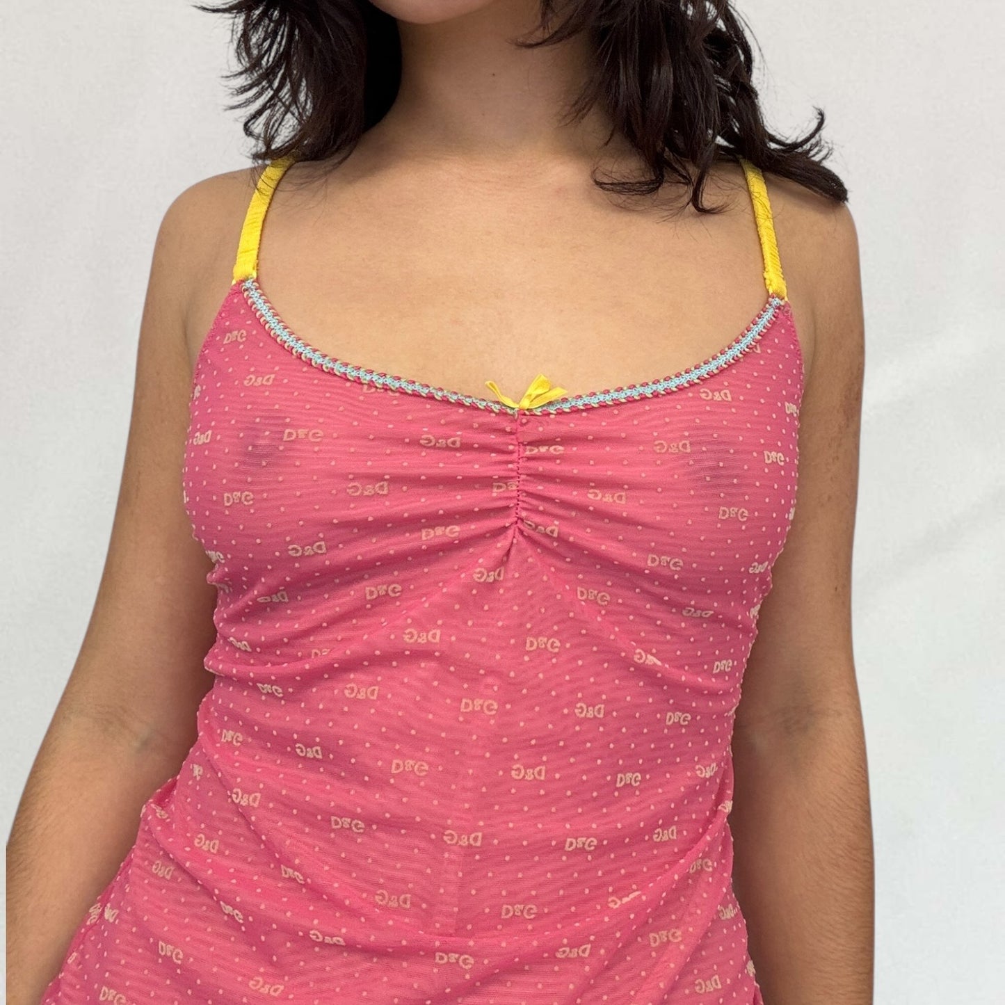 Dolce & Gabbana polka dot cami