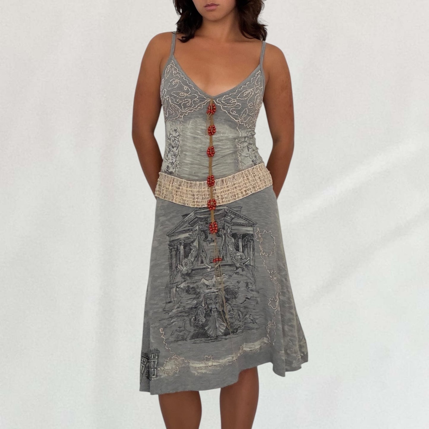 Save The Queen beaded dress