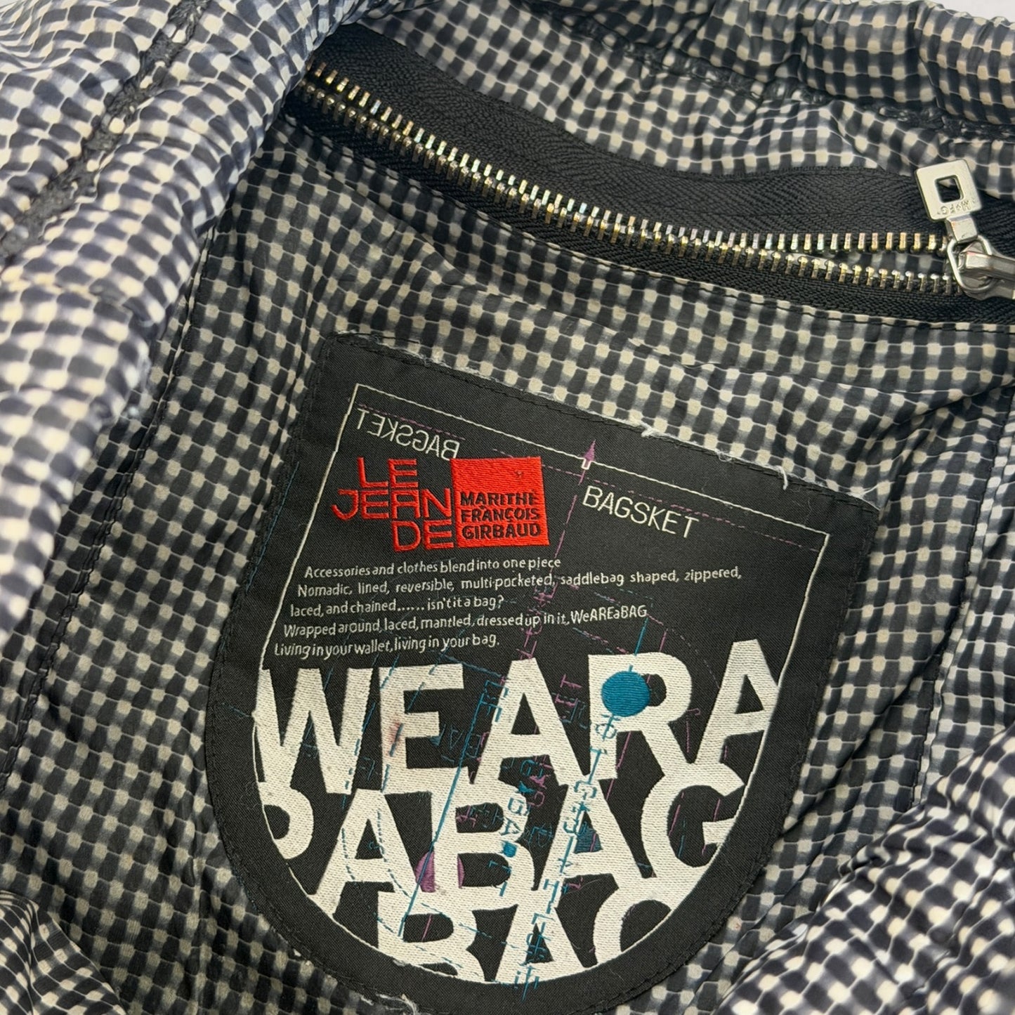 Marithé + François Girbaud bubble bag