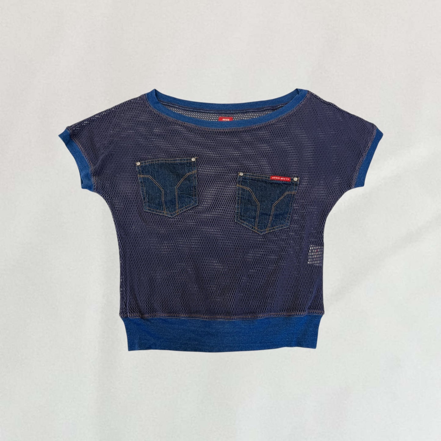 Miss Sixty netted top