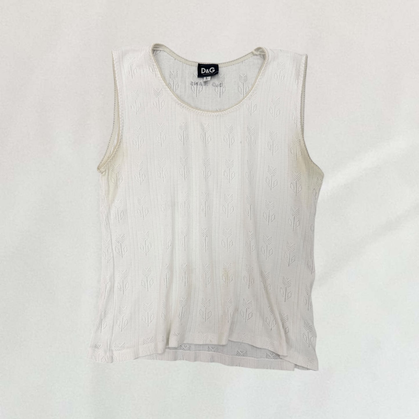 Dolce and Gabbana tulip vest